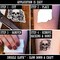 Bird Crow Raven Flying Landing Temporary Tattoo Water Resistant Fake Body Art Set Collection (1 Sheet)